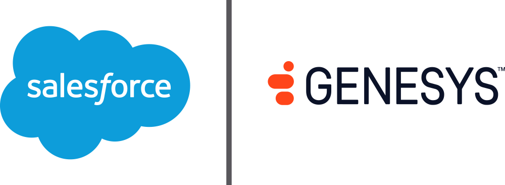 Genesys & Salesforce logo